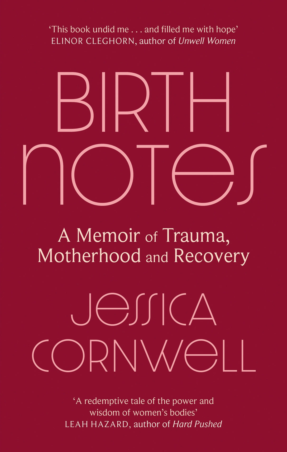 Birth Notes by Jessica Cornwell